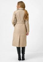 Darcy Damen Leder Trenchcoat