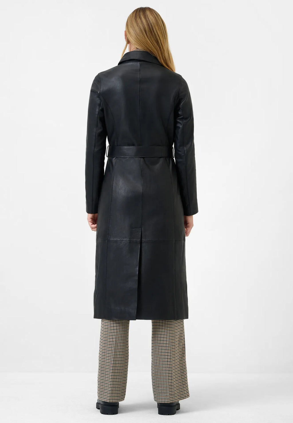 Darcy Damen Leder Trenchcoat